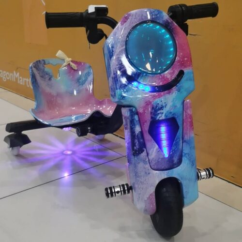Mini Electric Drifting Scooter With Bluetooth and protective Gear