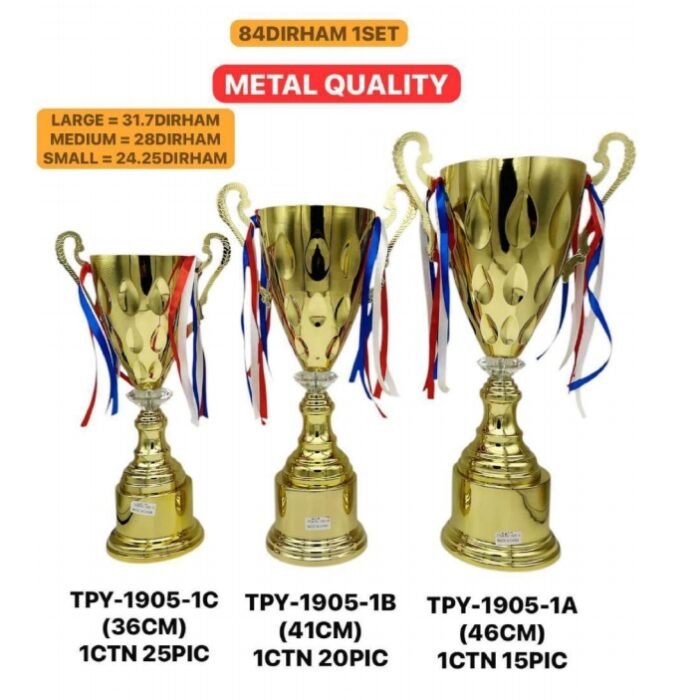 Metal Trophies TPY-1905-1C (36CM)