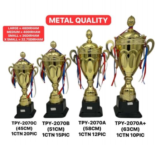 Metal Trophies TPY-2070C