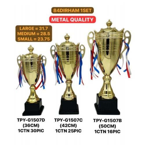 Metal Trophies TPY-G1507D