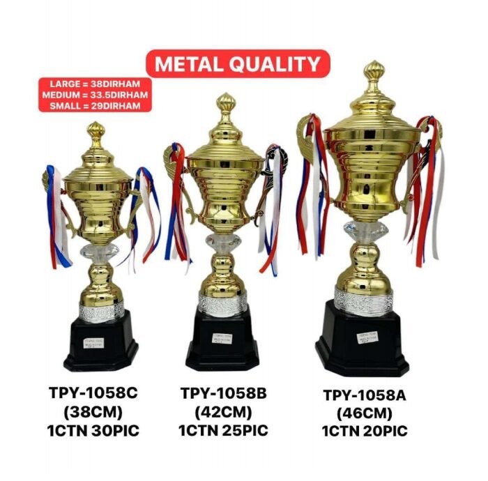 Metal Trophies TPY1058C
