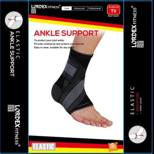 LORDEX Ankle Braces, Adjustable Compression Ankle Support Men & Women, for Achilles Tendon Support & Plantar Fasciitis, Stabilize Ankle Brace-Eases Ankle Joint uncomfortable & Sprained Ankle