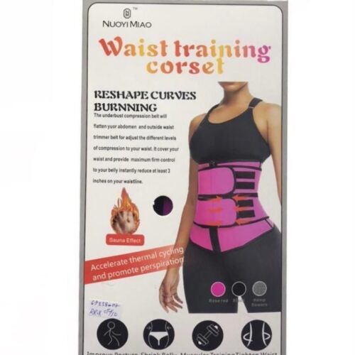 LORDEX Women Waist Trainer Belt Hourglass Body Shaper Slimming Workout Cincher Weight Loss Hourglass Shaper belt back support adjustable