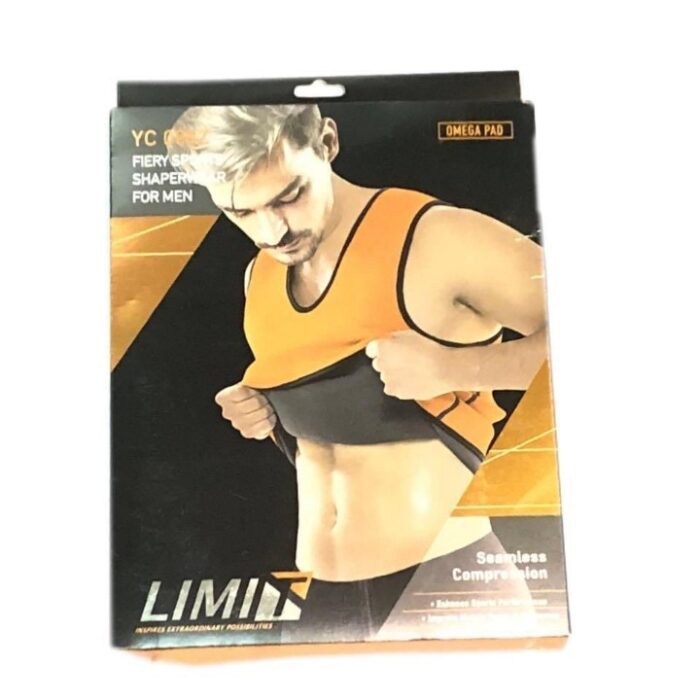 Men Waist Trainer Control Corset Sweat Neoprene Vest Shapewear Slimming Shapers Fat Burning Fitness Shorts