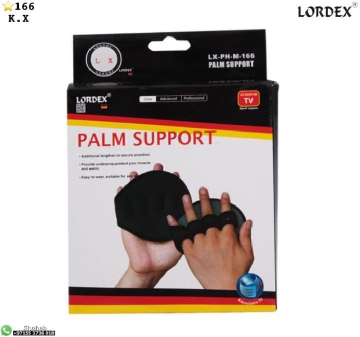 Lordex Grip Pads Gym Gloves Weight Lifting Fitness Exercise Palm Protectors - Tradedubai.ae Wholesale B2B Market