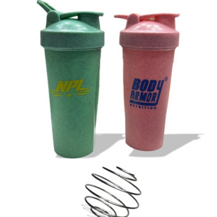 Lordex Protein Shaker Bottles Motivational Customed Logo Design Water Bottles [2 Packs] 28oz Water Bottles