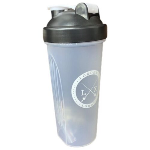 Lordex Water Bottle Portable Leak Proof Sports Shaker Bottles Shaker Cup Plastic for Sports Fitness Nutrition Outdoor Camping