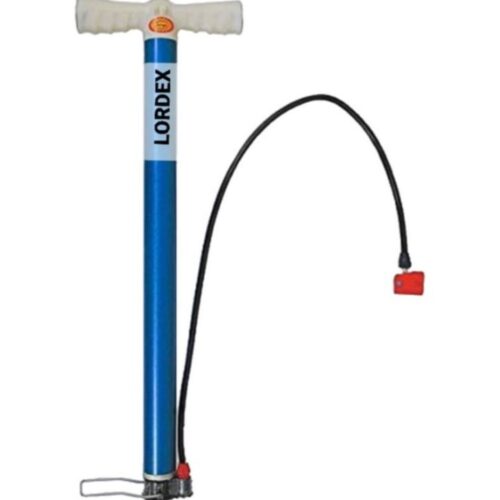 Lordex High Pressure Deluxe Strong Steel Air Pump for Bicycle, Car, Ball, Motorcycle Inflatable Air Pump