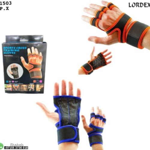 Lordex Pull Up Grips Pads with 4 Finger-Loops Lifting Sweat Proof Pads for Calisthenics and Powerlifting Workout Glove for Gym Hand-Palms Protector Weightlifting Hand Grips
