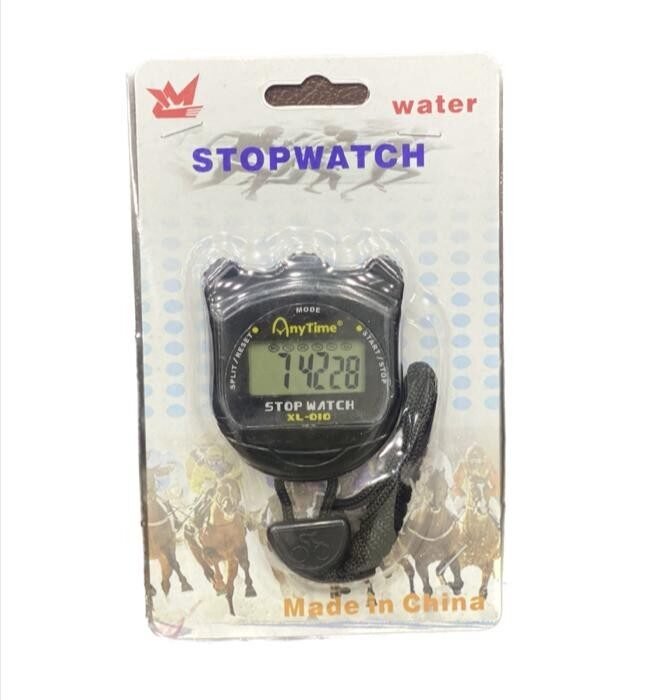 Lordex Waterproof Digital LCD Stopwatch Chronograph Timer Counter Sports Alarm
