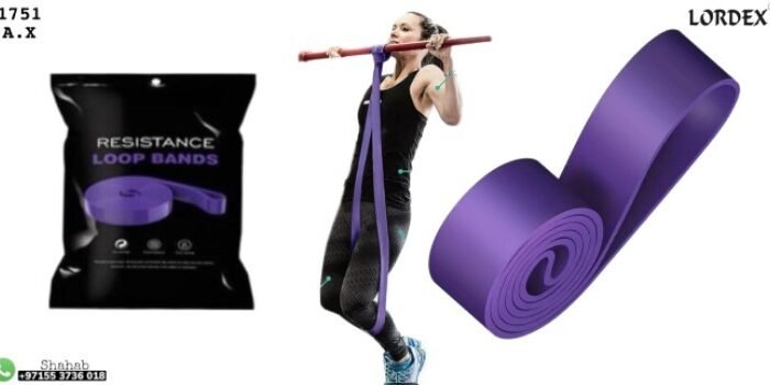 Lordex Resistance Bands with Handle, Elastic Band Fitness Equipment Home, Strength Training Accessories, Pull-Up Band, Fitness Bands