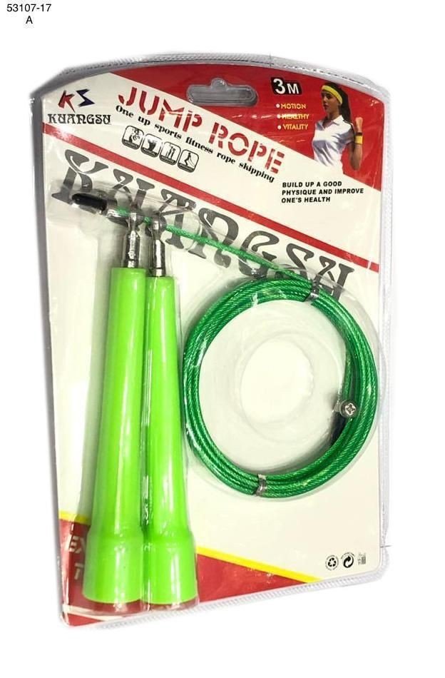 Lordex Skipping Rope Jump Rope with Counting Meter for Gym Training Weight Reducing Warm Up Sports