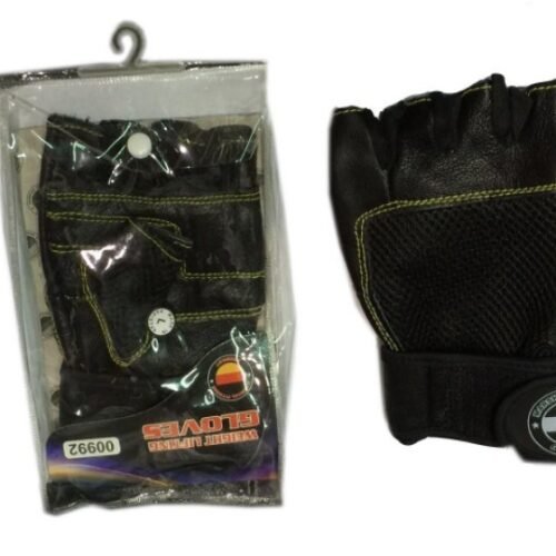 Lordex Wrist Wrap Gloves, Black