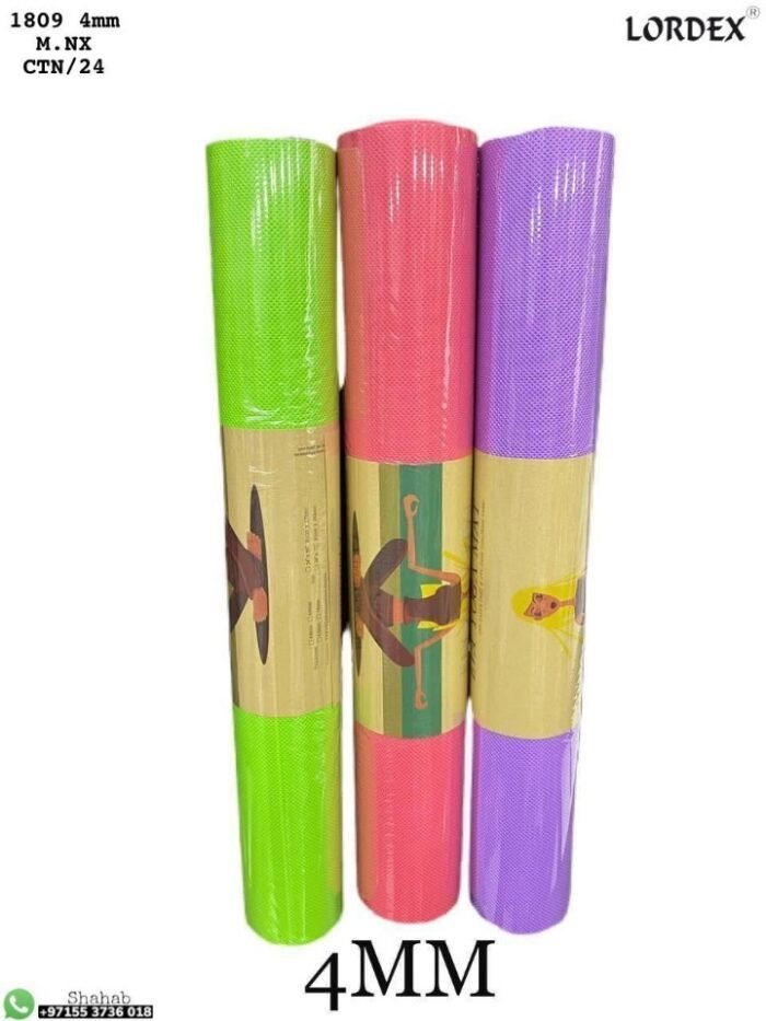 Lordex Yoga Mats Anti-slip Sport Fitness Mat Blanket For Exercise Yoga And Pilates Gymnastics Mat Fitness Equipment - Tradedubai.ae Wholesale B2B Market