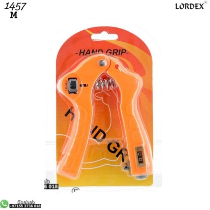 Lordex Grip Trainer Finger Forearm Exerciser Counting Hand Grip Heavy Strengthener Workout Wrist Rehabilitation Training Gripper Equipment