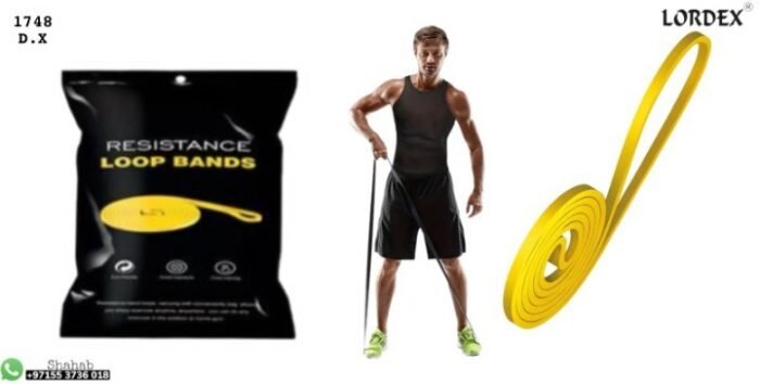 Lordex Resistance Band for Exercise and Stretching | Power Band for Lower Body Strength Workouts | Suitable for Pull up Assist Upto - Tradedubai.ae Wholesale B2B Market