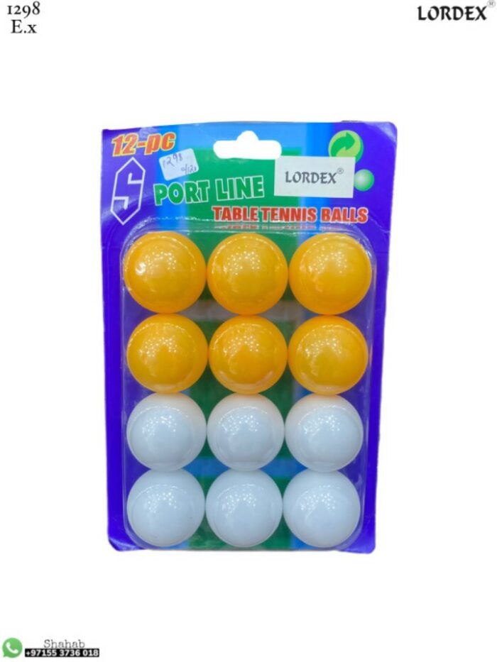 Lordex Table Tennis Balls Indoor Outdoor Ping Pong Balls, Sport - Tradedubai.ae Wholesale B2B Market