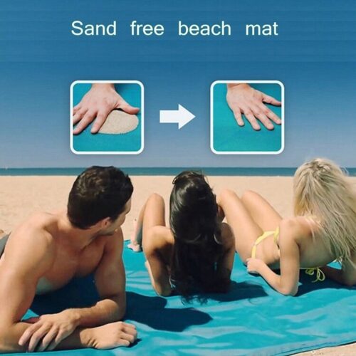 New Sand-Free Beach Mats Waterproof Sand Proof Rug Picnic Blanket For Camping Outdoor Kit (Pink) - Tradedubai.ae Wholesale B2B Market