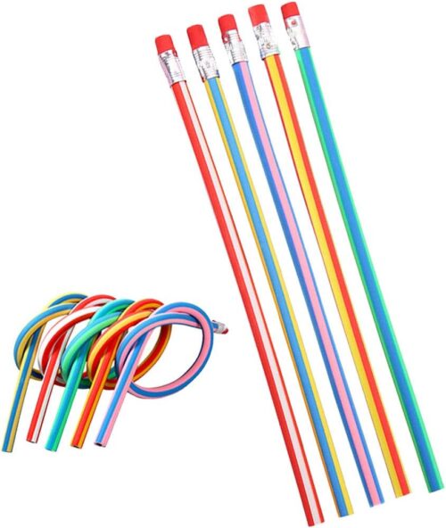5-Piece Colorful Magic Bendy Flexible Soft Pencil Set - Multicolor - Tradedubai.ae Wholesale B2B Market 5-Piece Colorful Magic Bendy Flexible Soft Pencil Set - Multicolor - Tradedubai.ae Wholesale B2B Market