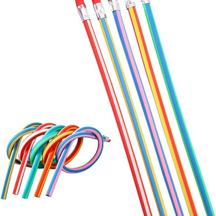 5-Piece Colorful Magic Bendy Flexible Soft Pencil Set - Multicolor - Tradedubai.ae Wholesale B2B Market