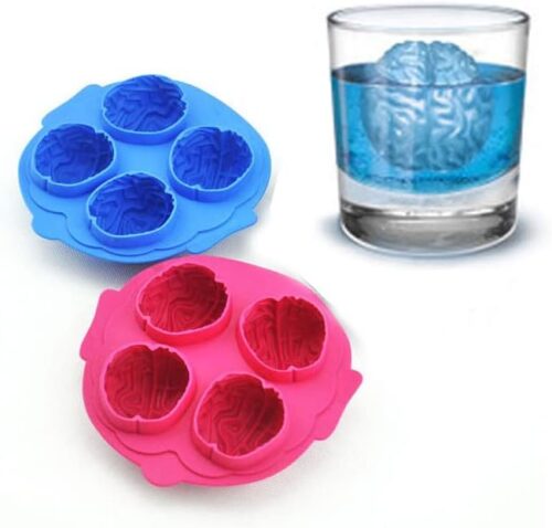 3D Brain Ice Cube Creative Environmental Grade Silicone Ice Candy Making Molds Mould Ice Box Chocolate Soap Tray - Tradedubai.ae Wholesale B2B Market
