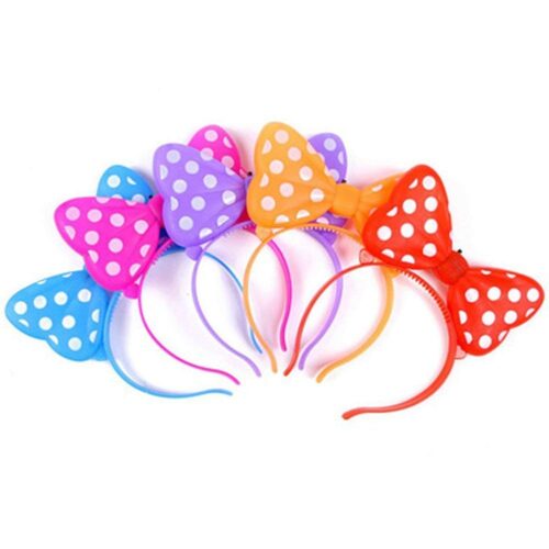 Butterfly Shape Cute LED Flashing Hair Band for Birthday, Party Accessories (Random)