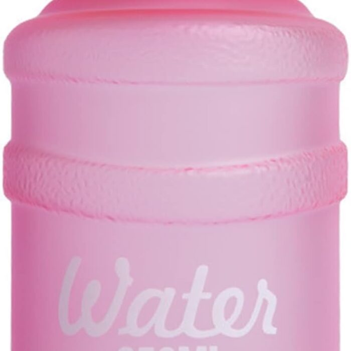 650ml Drinking Jug Hygienic Easy to Carry PC Cute Small Handy Cup for Fitness Sports Bottle Leak-proof for Schoolgirls Drinkware for School Home-Pink - Tradedubai.ae Wholesale B2B Market