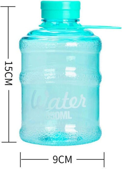650ml Mini Plastic Water Cup Portable Leakproof Water Jug , Cute Drinks Bottles Creative Mineral Water Bucket Water Bottles - Tradedubai.ae Wholesale B2B Market