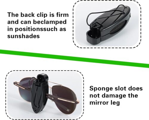 Sunglass Holder for Car Visor Sunglasses Holder Glasses Sun Visor Clip Eyeglasses Mount for Glasses Car Supplies (Black) - Tradedubai.ae Wholesale B2B Market Sunglass Holder for Car Visor Sunglasses Holder Glasses Sun Visor Clip Eyeglasses Mount for Glasses Car Supplies (Black) - Tradedubai.ae Wholesale B2B Market