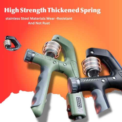 Sportex / LifeTop Hand Grip Strengthener with Adjustable Counting Grip for Muscle Building Wrist Training (Multicolor)- JHW025 - Tradedubai.ae Wholesale B2B Market