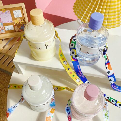630ml Water Bottle Cute Mini Bucket Plastic Bottles Outdoor Sport Drinking Water Bottles Portable Large Capacity Cup - Tradedubai.ae Wholesale B2B Market 630ml Water Bottle Cute Mini Bucket Plastic Bottles Outdoor Sport Drinking Water Bottles Portable Large Capacity Cup - Tradedubai.ae Wholesale B2B Market