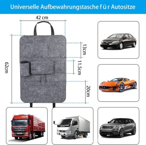 1pc universal car back seat storage bag organizer felt storage bag 6 pockets organizer hanging car accessories - Tradedubai.ae Wholesale B2B Market 1pc universal car back seat storage bag organizer felt storage bag 6 pockets organizer hanging car accessories - Tradedubai.ae Wholesale B2B Market