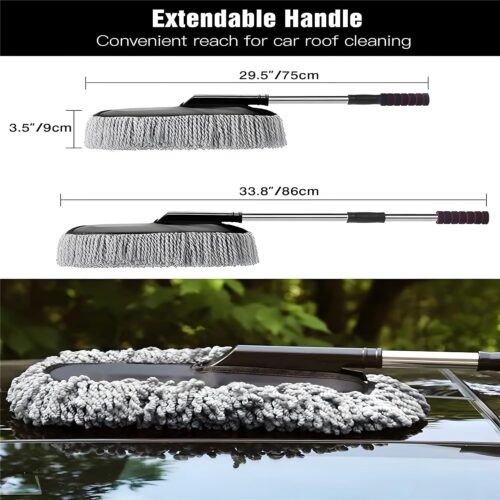 Extendable Car Duster - Long Handle Microfiber Exterior Scratch-Free Cleaning Tool for Truck, Pickup, SUV, RV, Motorcycle, and Vehicles- Gray - Tradedubai.ae Wholesale B2B Market Extendable Car Duster - Long Handle Microfiber Exterior Scratch-Free Cleaning Tool for Truck, Pickup, SUV, RV, Motorcycle, and Vehicles- Gray - Tradedubai.ae Wholesale B2B Market