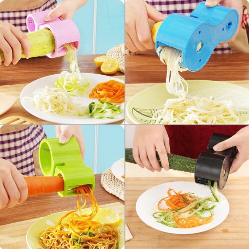 2-in-1Multifunctional Spiral Vegetable Slicer, Cucumber Grater,Carrot Slicer, Fruit Slicer Kitchen Accessories -Pink - Tradedubai.ae Wholesale B2B Market 2-in-1Multifunctional Spiral Vegetable Slicer, Cucumber Grater, Carrot Slicer, Fruit Slicer Kitchen Accessories -Pink - Tradedubai.ae Wholesale B2B Market