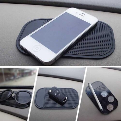 Dashboard Anti Slip Mat, Silicone Dashboard Mat Car Dashboard Sticky Pad Black Anti Slip Car Dash Mat for Cellphone Keys - Tradedubai.ae Wholesale B2B Market