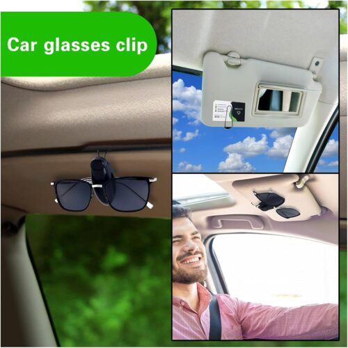 Sunglass Holder for Car Visor Sunglasses Holder Glasses Sun Visor Clip Eyeglasses Mount for Glasses Car Supplies (Black) - Tradedubai.ae Wholesale B2B Market Sunglass Holder for Car Visor Sunglasses Holder Glasses Sun Visor Clip Eyeglasses Mount for Glasses Car Supplies (Black) - Tradedubai.ae Wholesale B2B Market