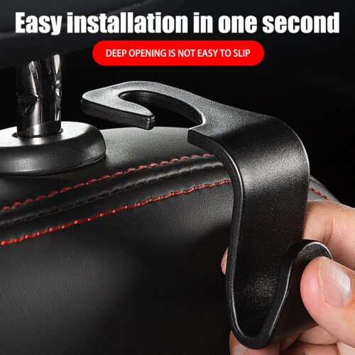 4 PCS Car Seat Headrest Hooks, Upgraded Durable Hanger Holder Hook for Bag Purse Handbag Cloth Grocery, S Type Back Seat Organizer Hanger Storage Hook (Black) - Tradedubai.ae Wholesale B2B Market 4 PCS Car Seat Headrest Hooks, Upgraded Durable Hanger Holder Hook for Bag Purse Handbag Cloth Grocery, S Type Back Seat Organizer Hanger Storage Hook (Black) - Tradedubai.ae Wholesale B2B Market