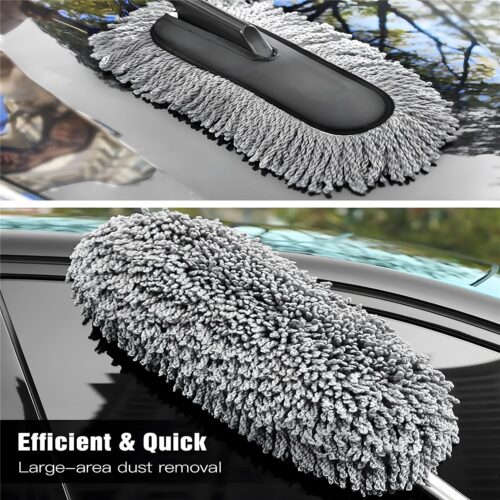 Extendable Car Duster - Long Handle Microfiber Exterior Scratch-Free Cleaning Tool for Truck, Pickup, SUV, RV, Motorcycle, and Vehicles- Gray - Tradedubai.ae Wholesale B2B Market Extendable Car Duster - Long Handle Microfiber Exterior Scratch-Free Cleaning Tool for Truck, Pickup, SUV, RV, Motorcycle, and Vehicles- Gray - Tradedubai.ae Wholesale B2B Market