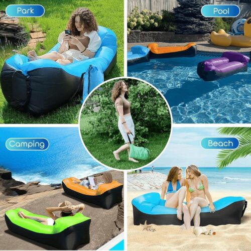 Inflatable Lounger Air Sofa Chair–Camping & Beach Accessories–Portable Water Proof Couch for Hiking, Picnics, Outdoor, Music Festivals & Backyard–Lightweight and Easy to Set Up Air - Tradedubai.ae Wholesale B2B Market Inflatable Lounger Air Sofa Chair–Camping & Beach Accessories–Portable Water Proof Couch for Hiking, Picnics, Outdoor, Music Festivals & Backyard–Lightweight and Easy to Set Up Air - Tradedubai.ae Wholesale B2B Market