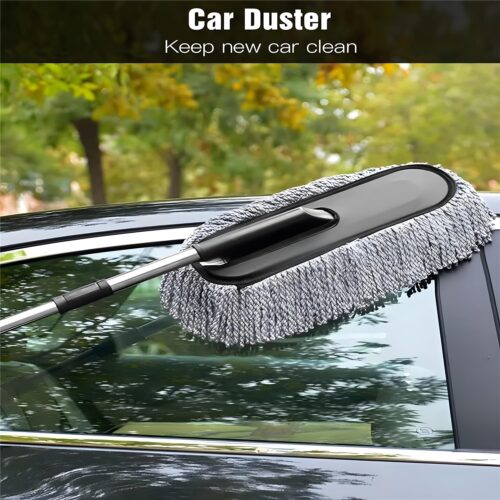 Extendable Car Duster - Long Handle Microfiber Exterior Scratch-Free Cleaning Tool for Truck, Pickup, SUV, RV, Motorcycle, and Vehicles- Gray - Tradedubai.ae Wholesale B2B Market Extendable Car Duster - Long Handle Microfiber Exterior Scratch-Free Cleaning Tool for Truck, Pickup, SUV, RV, Motorcycle, and Vehicles- Gray - Tradedubai.ae Wholesale B2B Market