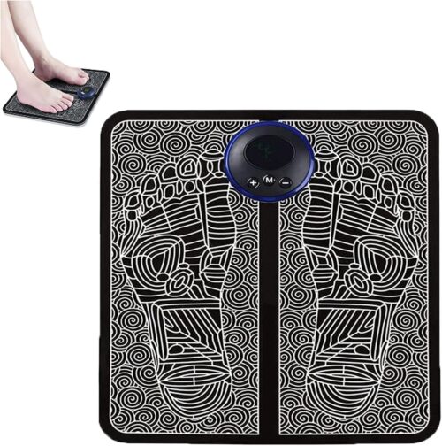 LORDEX Electric EMS Foot Massage Pad, Feet Acupuncture Stimulator, Foot Massage Muscle Cushion, Foot Massager, Foot Massage Machine for Home, Office and Travel - Tradedubai.ae Wholesale B2B Market LORDEX Electric EMS Foot Massage Pad, Feet Acupuncture Stimulator, Foot Massage Muscle Cushion, Foot Massager, Foot Massage Machine for Home, Office and Travel - Tradedubai.ae Wholesale B2B Market