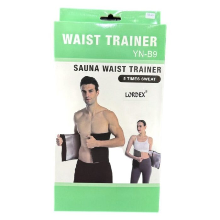 LORDEX Adjustable Waist Trainer Belt Belly Body Shaper Compression Wrap for Women and Men YN-B9