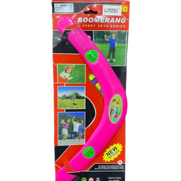 Lordex Boomerang Toy Outdoor Activities Toy in Different Color for Kids Adults