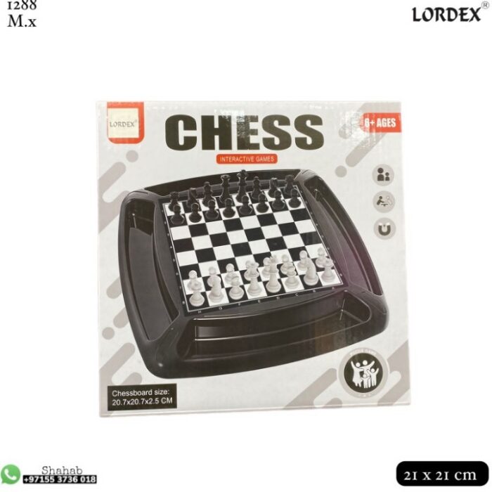 Lordex Chess Board, Chess Board Game Chess Set for Adults, for Party Family Activities Traveling