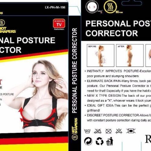 LORDEX Chest Brace Up for Women Posture Corrector Shapewear Vest Tops Bra Support Shaper