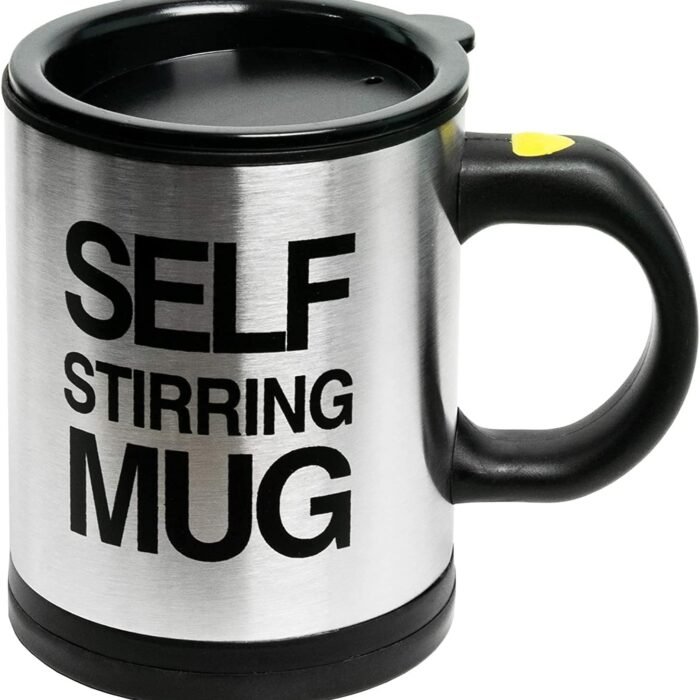 Coffee Mug Cup - Electric Stainless Steel Automatic Self Stirring Mixer Cup ,Coffee Mug for Home Office Travel