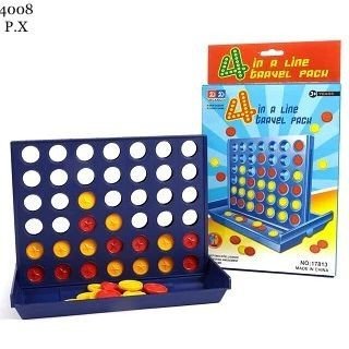 Lordex Connect 4 Game Board Game Toys for Kids Math Toy Gift