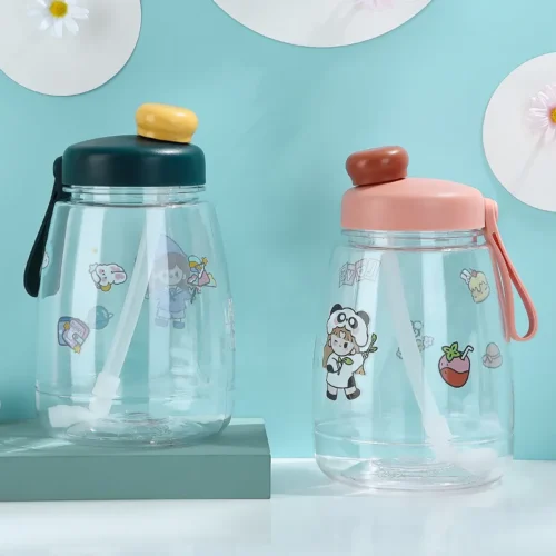 1600ml Large Capacity High Quality Drinking Cup Adult Plastic Water Bottles Clear Milk Carton Water Bottle (Multicolor) - Tradedubai.ae Wholesale B2B Market