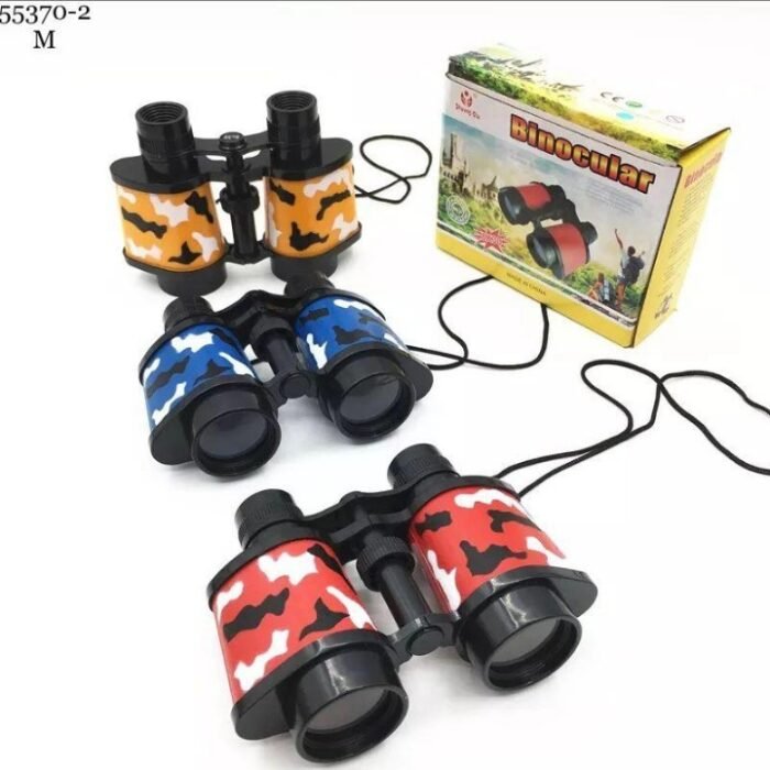 Lordex Kids with Neck String - Set of 6 - Assorted Colors Kids’ Toy Binoculars for Bird Watching and Camping - Tradedubai.ae Wholesale B2B Market