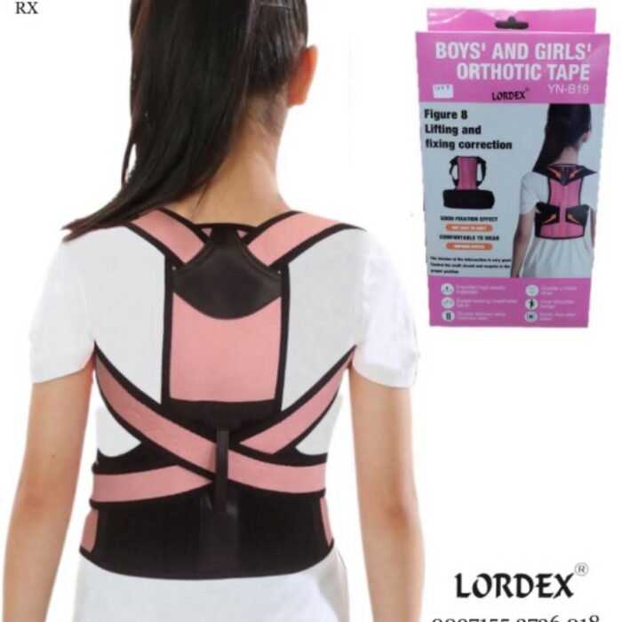 LORDEX Back Posture Corrector Children Spine Back Posture Elastic Clavicle Posture Correction Kids Back Support Braces Back Belt